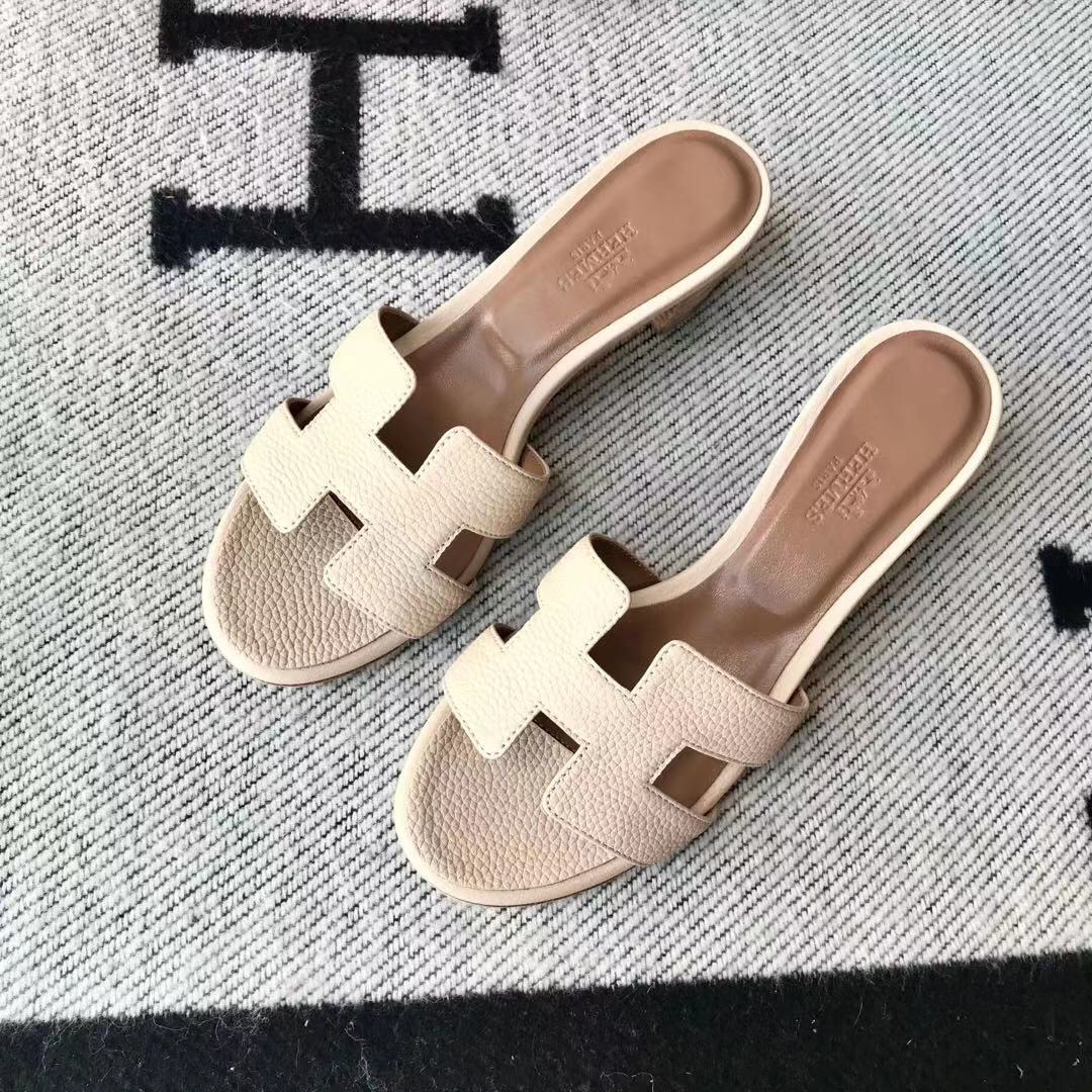 에르메스 올수공 오아시스 슬리퍼 샌들 토고 09